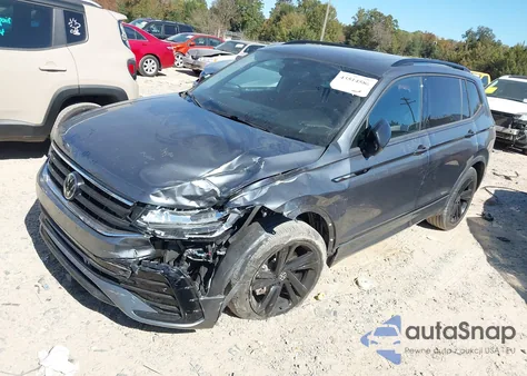 2023 Volkswagen Tiguan 2.0T Se R-Line Black from USA, damaged, VIN 3VVCB7AX1PM015241